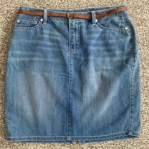 Nine West Vintage America jean skirt size 12/31